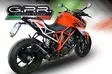 GPR Ktm Superduke 1290 R 2014/16 e3 EC-Approv. slip-on exhaust Furore Nero - Moottoripyörän äänenvaimentimet - D428018 - 11