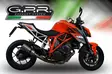 GPR Ktm Superduke 1290 R 2014/16 e3 EC-Approv. slip-on exhaust M3 Inox - Moottoripyörän äänenvaimentimet - D427868 - 9