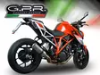 GPR Ktm Superduke 1290 R 2014/16 e3 EC-Approv. slip-on exhaust M3 Inox - Moottoripyörän äänenvaimentimet - D427868 - 10