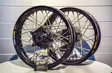 Haan wheel SX&SXF&EXC MODELS 95- 17-5,00 BLACK RIM/BLACK HUB - Moottoripyörän täydelliset vanteet - D446608 - 1