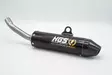 HGS Äänenvaimennin 2T Racing SX/TC85 18-24 MC85 21-.. Musta hiilikuitupäädyllä - Moottoripyörän äänenvaimentimet - D346158 - 1