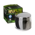 HiFlo öljynsuodatin HF172C Kromi - Moottoripyörän öljynsuodattimet - D59098 - 1