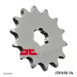 JT Eturatas JTF419.14 - Moottoripyörän eturattaat - D431908 - 1