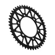 JT Takaratas Alumiini 7075 T6 JTA2020.48BLK Musta - Moottoripyörän eturattaat - D499688 - 1