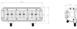 Kinwons Led Kaukovalopaneeli 10-30V 54W Combo - Työvalot - D524258 - 2