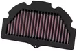 K&N Airfilter Suzuki Gsxr600/750 2006-2010 - Race Specific - Moottoripyörän ilmansuodattimet - D540648 - 1