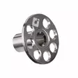 ODI BILLET TANK BOLT WASHER - Silver Silver - Moottoripyörän kahvakumit - D510258 - 1