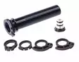 ODI Fusion PRO Alloy Throttle Tube MX 7/8" BLACK Alloy with Internal Sealed Bea - Moottoripyörän ohjaustangon muut osat - D510078 - 1