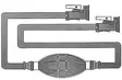 Osculati polttoaineletku + liitin (2kpl) Yamaha 1987- - Polttoaineletkut & primer pumput - D125138 - 1