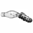 Polisport Armadillo Head Pipe Guard - short version black (6) - Moottoripyörän äänenvaimentimen varaosat - D344128 - 1