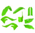 Polisport kit Kawasaki KX250F 21-24 KX450F 19-23 Lime Green (1) - Moottoripyörän muovisarjat - D400668 - 1