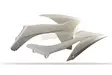 Polisport radiator scoops KTM SX/SX-F/XC/XC-F(11-12)EXC/EXCF(12-13) WK white ktm - Moottoripyörän jäähdyttimen suojat - D345278 - 1