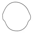 ProX Clutch Cover Gasket CR125 '87-07 - Moottoripyörän muut moottorin tiivisteet - D151428 - 1