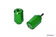 Puig Bar End Yamaha Mt-09 Tracer C/Green - Moottoripyörän ohjaustangot päät - D302438 - 1