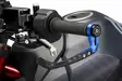 Puig Protector Clutch Lever Raw C/Blue - Moottoripyörän käsisuojat - D510928 - 1