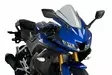 Puig Racing Screen Yamaha Yzf-R125 19'- C/Smoke - Moottoripyörän tuulisuojat - D337728 - 1