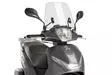 Puig Wind Mod. Trafic Peugeot Belville 125/200 C/Clear - Moottoripyörän tuulisuojat - D303258 - 1