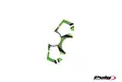 Puig Yoke Protector Radikal Ninja 400 18' C/Green - Moottoripyörän kaatumatapit - D302848 - 1