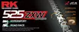 RK 525ZXW XW-rengasketju +CLF (niittil.) - Ketjut 525 - D410138 - 1