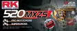 RK RR520MXZ5 Offroad Pro ketju Punainen +CL (Jousil.) - Ketjut 520 - D501508 - 1