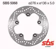 Sbs Jarrulevy Standard - Moottoripyörän jarrulevyt - D241698 - 1