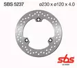 Sbs Jarrulevy Standard - Moottoripyörän jarrulevyt - D241838 - 1