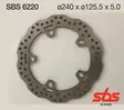 Sbs Jarrulevy Upgrade - Moottoripyörän jarrulevyt - D241978 - 1