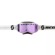 Scott Goggle Fury Snow Cross white enhancer purple chrome - Kelkkailu ajolasit & linssit - D443728 - 2