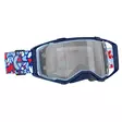Scott Goggle Prospect X Ethika red/blue silver chrome works - Offroad ajolasit - D497928 - 1
