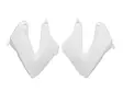 Tec-X Imanohjaimet Valkoinen Derbi Senda R X-Treme 03-10 SM X-Treme 02-10 - Mopon Muovisarjat & tarrat - D101098 - 1
