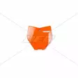 UFO Etunumerokilpi KTM125-525 SX/SXF 16-18 Oranssi 127 no SX250 2016 - Moottoripyörän numerokilvet - D219748 - 1