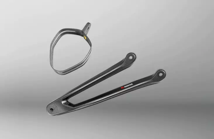 Akrapovic Muffler bracket+muffler clamp - Moottoripyörän äänenvaimenninkiinnikkeet - D280808 - 1