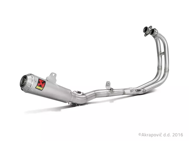 Akrapovic Racing Line SS (Teräs) MT-03 2016-19 YZF-R125/R3 14- - Moottoripyörän pakoputkistot - D310248 - 1