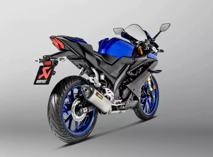 Akrapovic Racing Line (Titaani) YZF-R 125 / YZF-R15 2019- - Moottoripyörän pakoputkistot - D310238 - 1