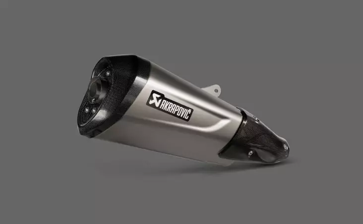 Akrapovic Slip-On Line (SS) GTS300/SEI Giorni/Super 2021- - Moottoripyörän äänenvaimentimet - D410098 - 1