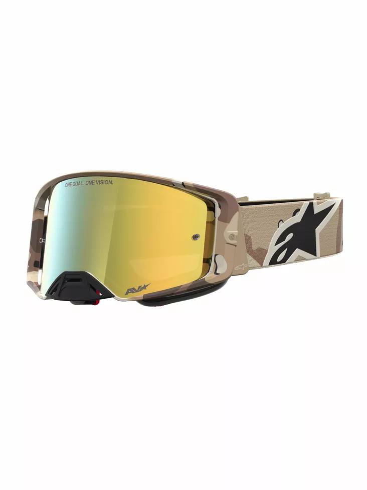 Alpinestars Ajolasit Supertech Lone Camo Desert Peili Kulta - Offroad ajolasit - D543958 - 1