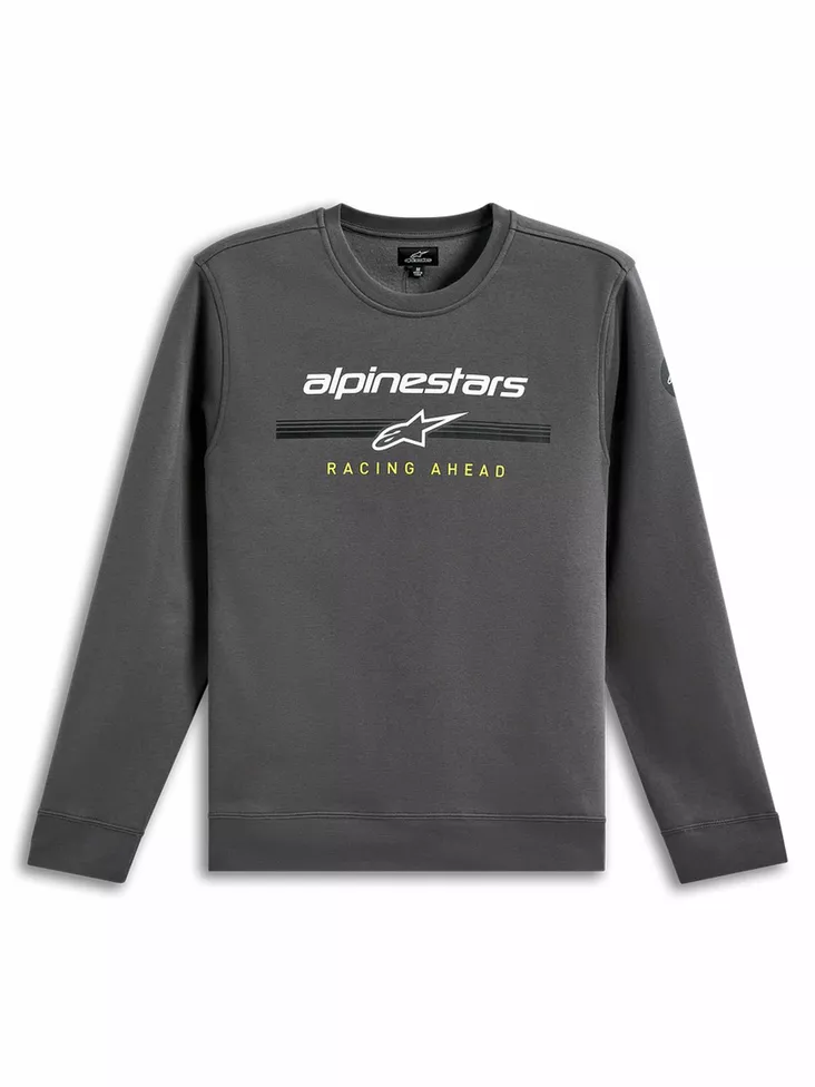 Alpinestars Fleece Bettern Crew Charcoal - Hupparit & Fleecet - D520088 - 1
