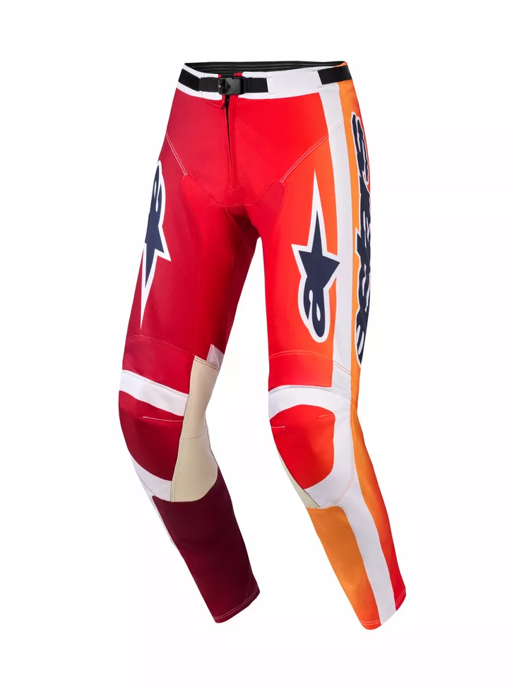Alpinestars Housut Racer Portl Punainen/Harmaa - Motocross housut MX - D512728 - 1