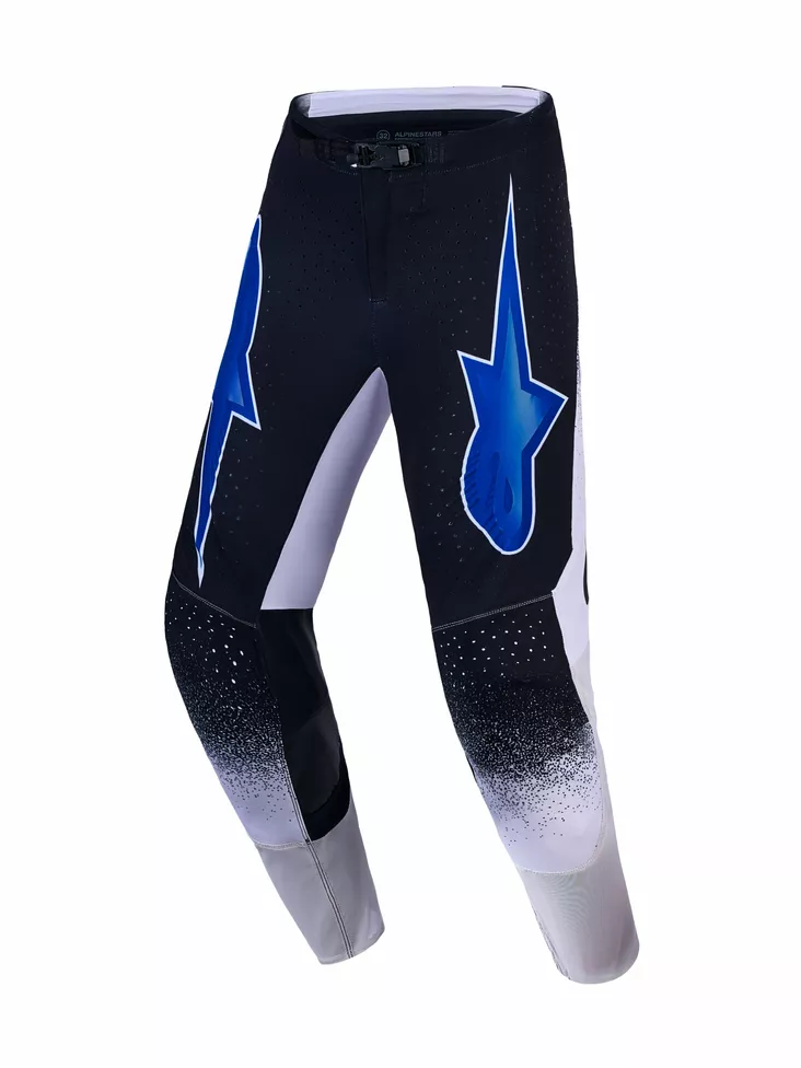 Alpinestars Housut Supertech Hiten AFD Musta/Lila/Sininen - Motocross housut MX - D540898 - 1