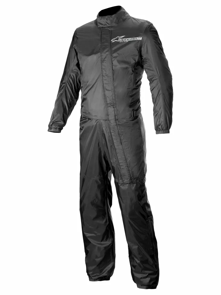 Alpinestars Hurricane Sadepuku v2 Musta - Moottoripyöräilijän sadevaatteet - D496848 - 1