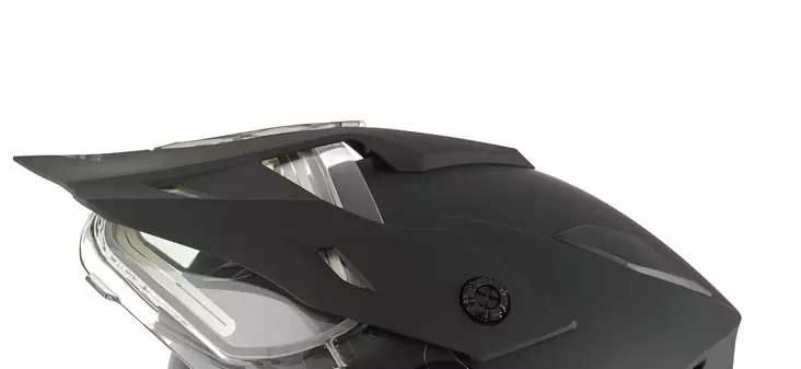 AMOQ Adaptor vaihtolippa Blackout - Offroad kypärien lipat - D483068 - 1