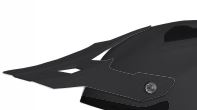 AMOQ Meteor V2 JNR MX lippa Blackout - Offroad kypärien lipat - D503298 - 1