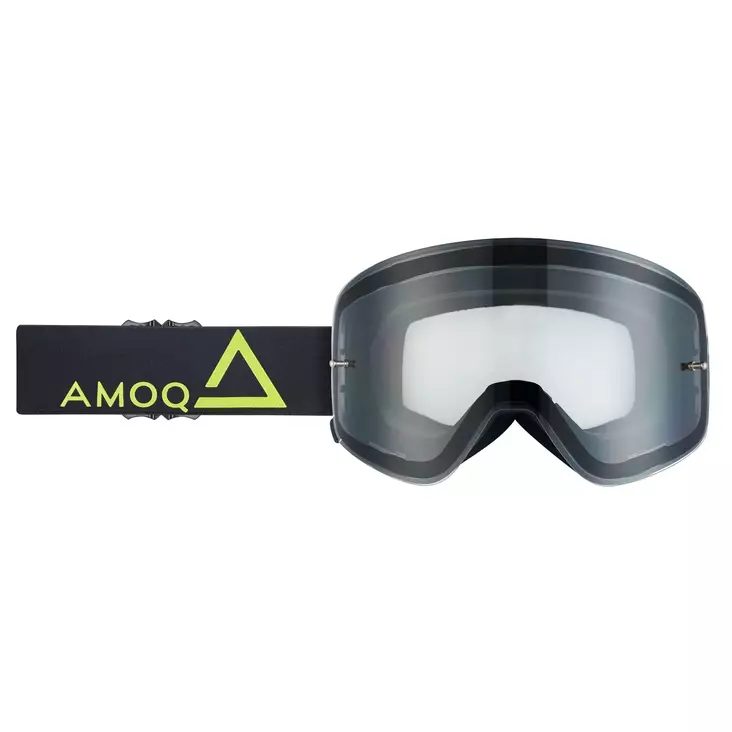 AMOQ Vision Magnetic Crossilasit Black-HiVis - Clear - Offroad ajolasit - D434048 - 1