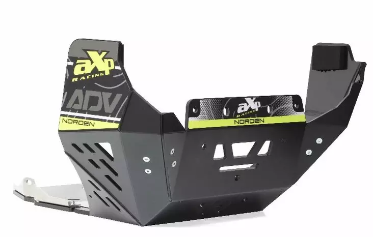 AXP Adventure TOURING Skid Plate HDPE 8mm Black Husqvarna NORDEN 901 22- - Moottoripyörän pohjapanssarit - D443588 - 1