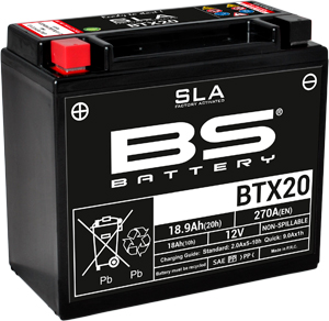 BS Battery BTX20 (FA) SLA - Sealed & Activated - Akut - D262618 - 1