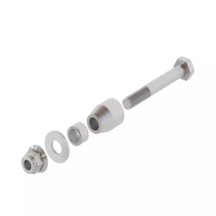 Camso Stabilizing rod bolt kit 80mm (Long) - Mönkijän telasarjojen varaosat - D161258 - 1