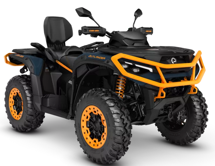 Can-Am 27 Outlander MAX XT-P 1000R T3b ABS Dusty Navy & Orange Crush - Can-Am mönkijät 2027 mallisto - 146968 - 1
