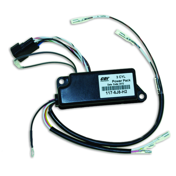Cdi Elec. Yamaha Ignition Pack - 3 Cyl. 25/30HP (1999-02) - Veneen CDI-laitteet - D186008 - 1