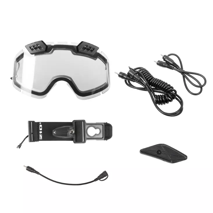 CKX Sähkö Upgrade kit Ajolasit 210° Airflow kirkas - Kelkkailu ajolasit & linssit - D235568 - 1