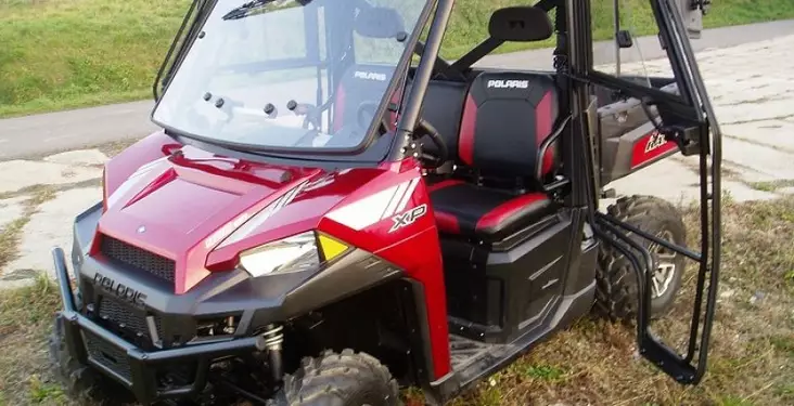 DFK Täysi Ohjaamo Lämmöllä + pyyhin/pesin Polaris Ranger XP 900 Crew 2014- - DFK Lämpöhytit - D434868 - 1